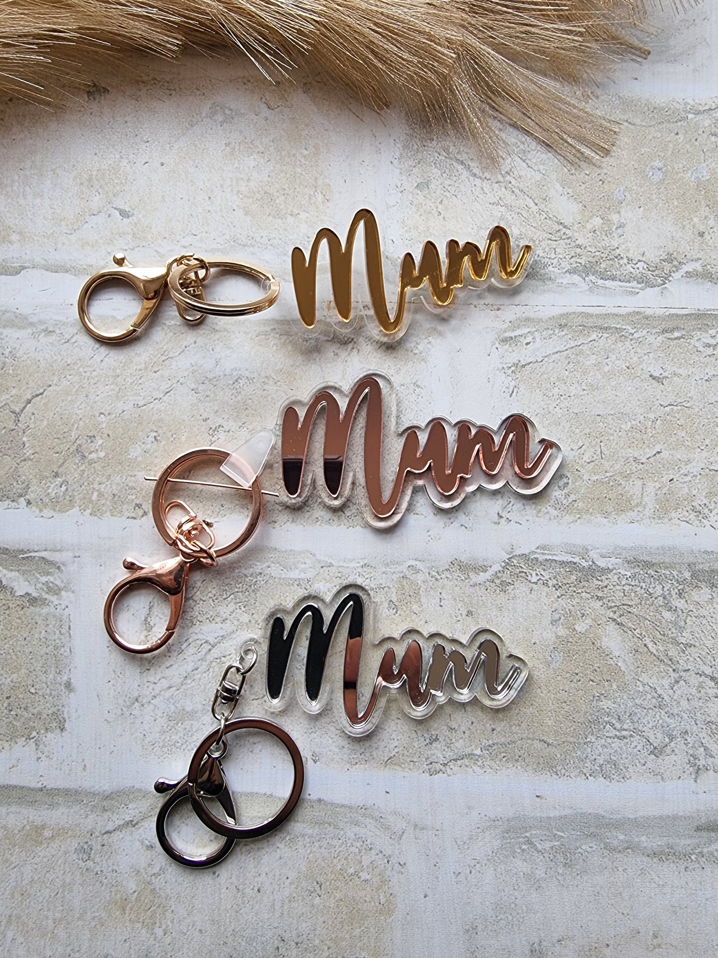 'Mum' Keyrings