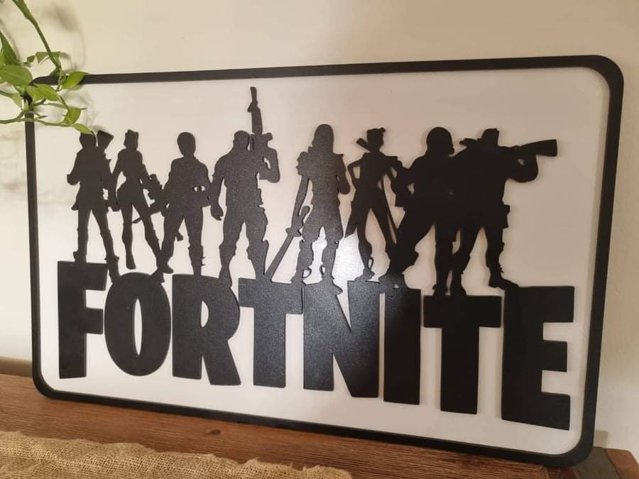 Fortnite Wall/Door Sign