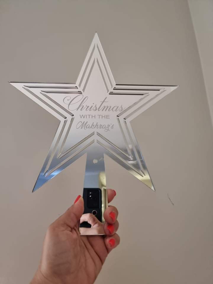 Custom Christmas Star