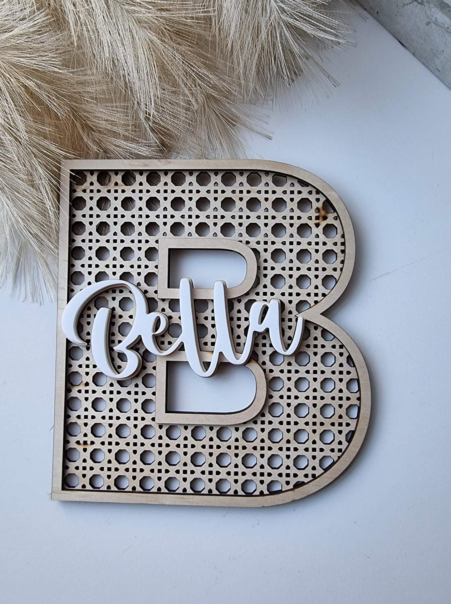 Rattan Decorative Letters