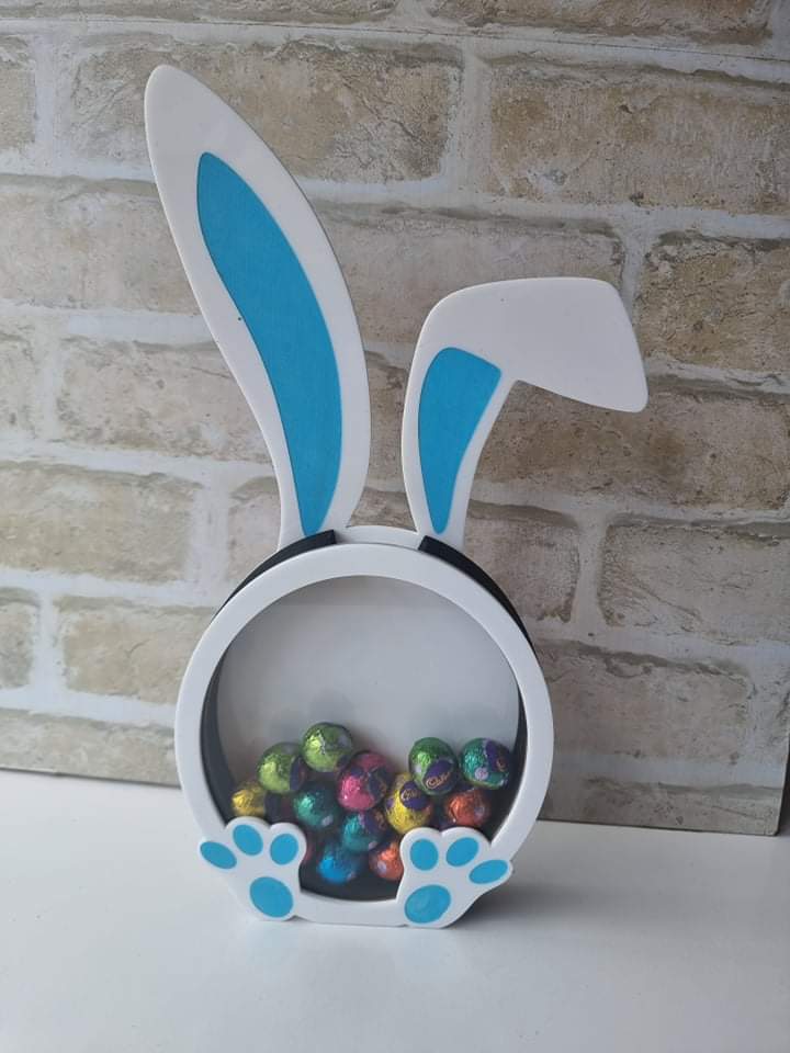 Easter Bunny Egg Chocolate Box