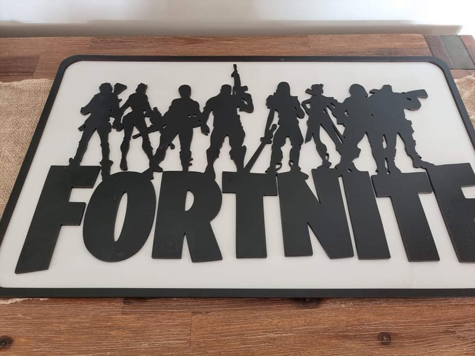 Fortnite Wall/Door Sign