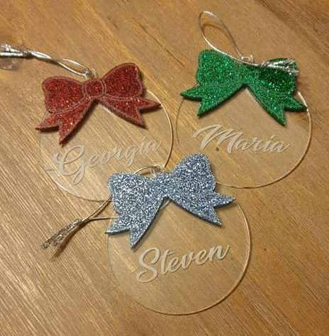 Custom Christmas Bauble