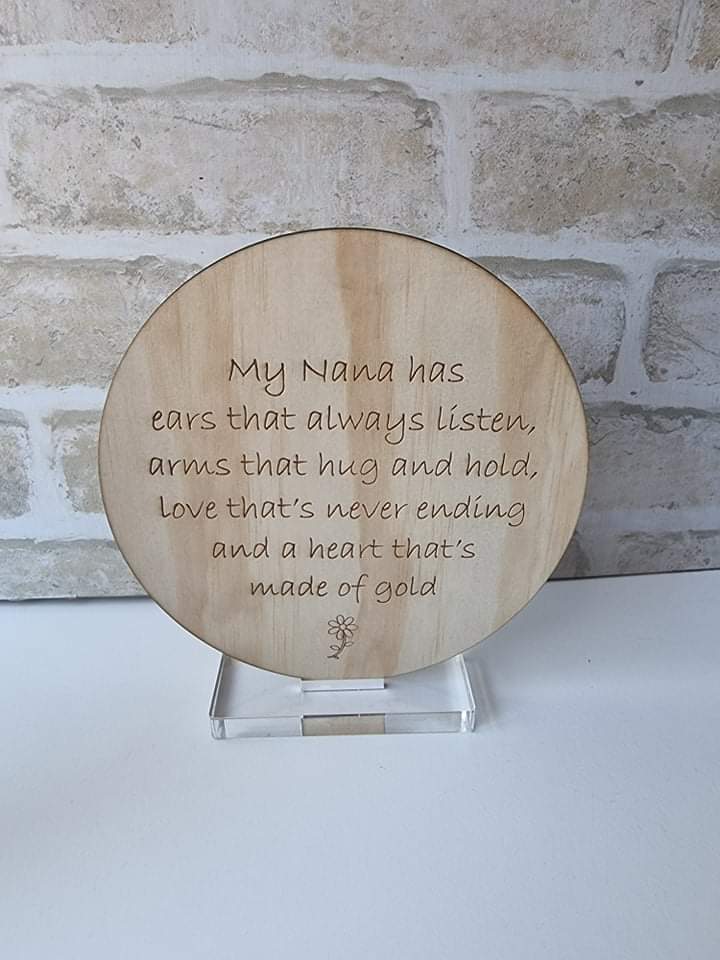 Nanna plaque.
