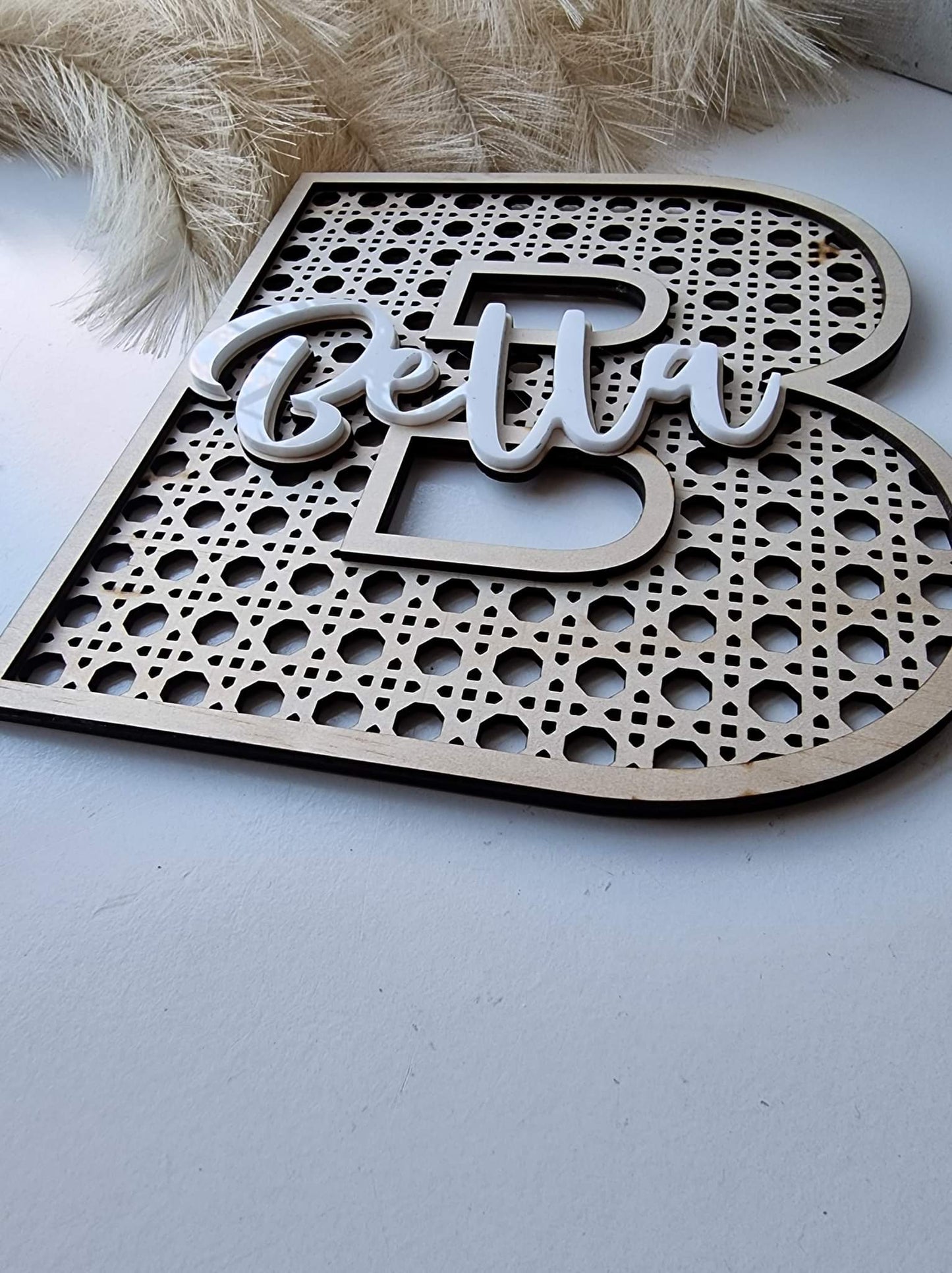 Rattan Decorative Letters