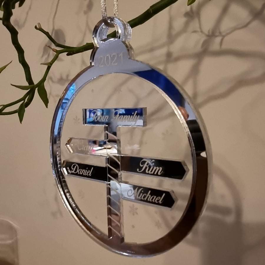 North Pole Christmas Bauble