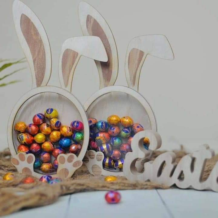 Bunny Egg Chocolate Box