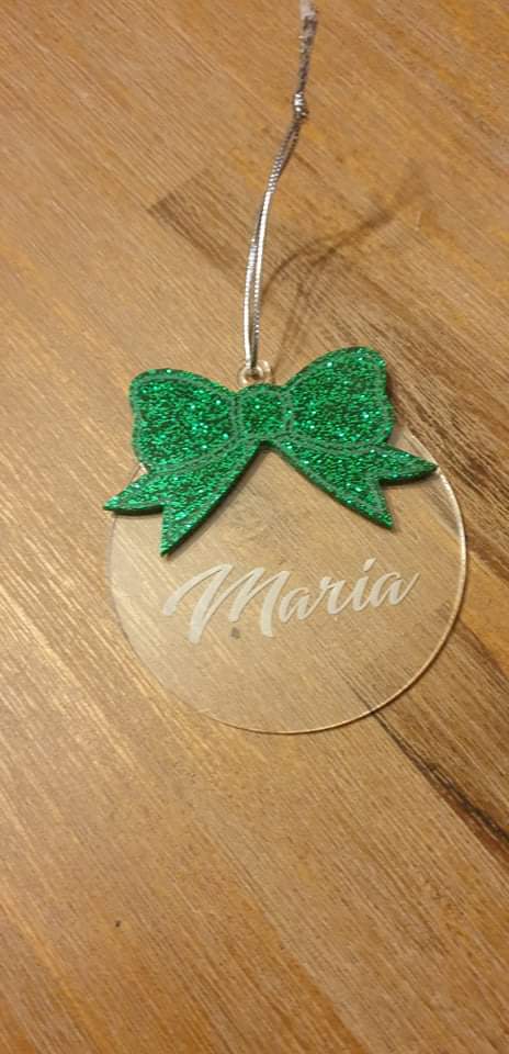 Custom Christmas Bauble