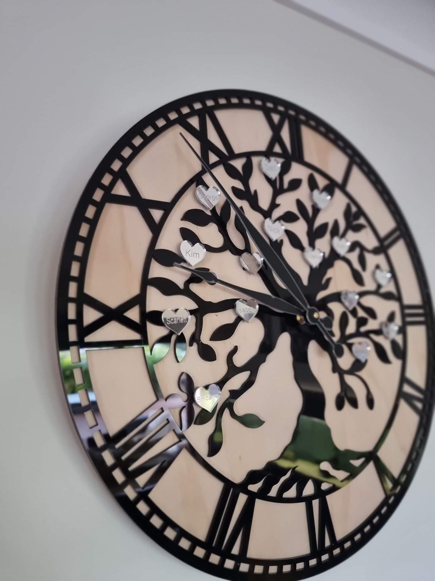 Family Tree Wall Clock