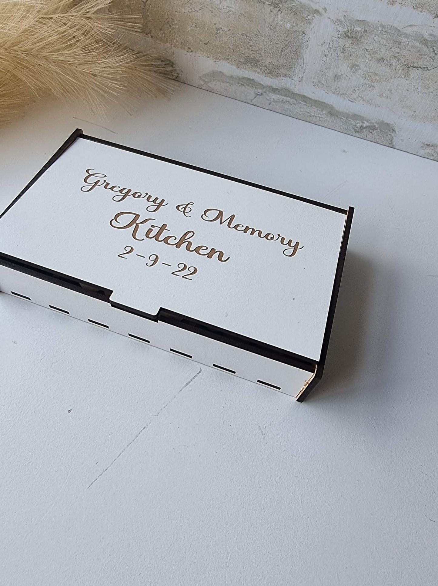 Square Wedding Guest Book