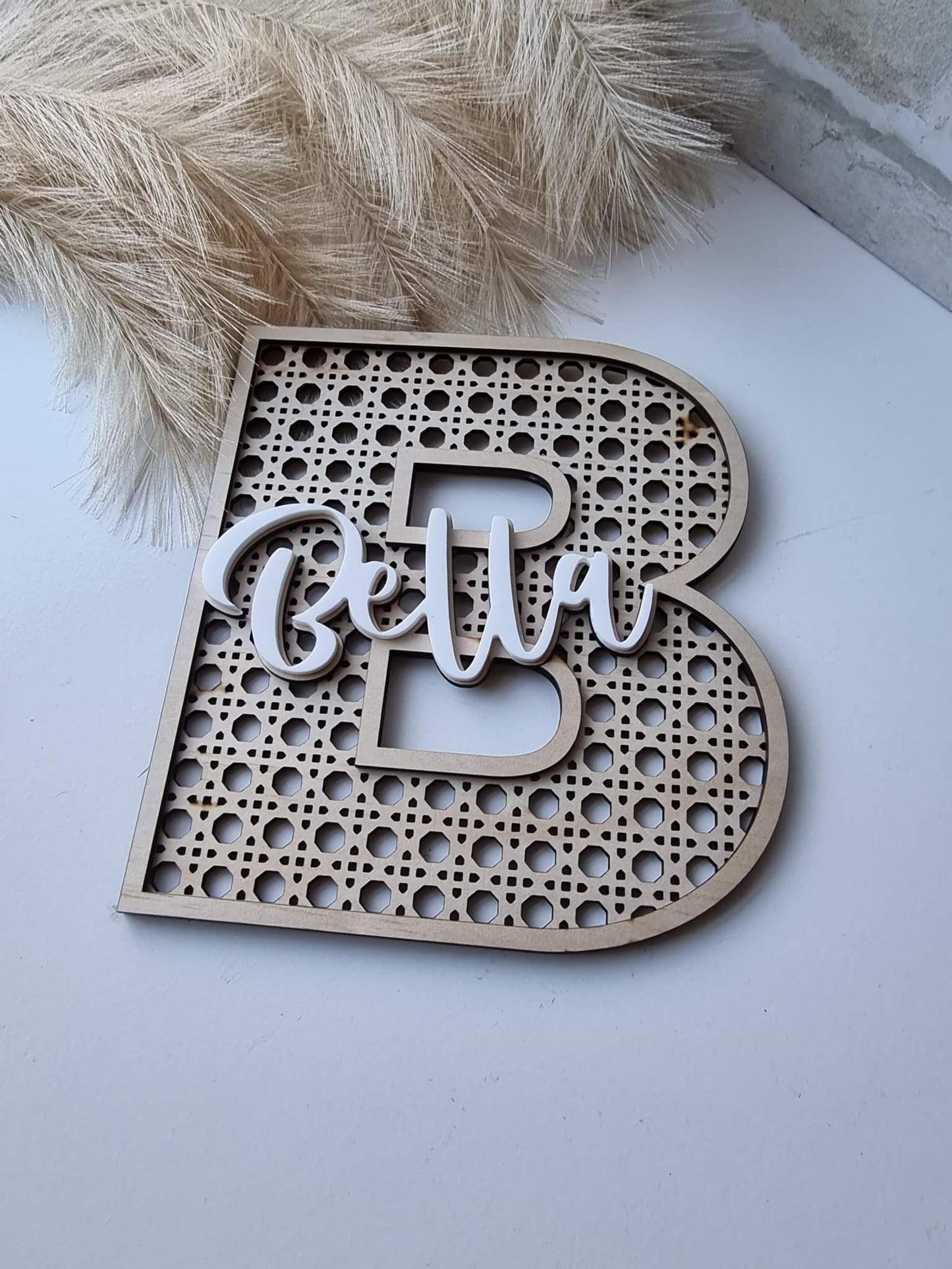 Rattan Decorative Letters