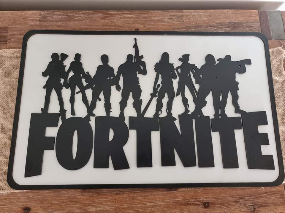 Fortnite Wall/Door Sign