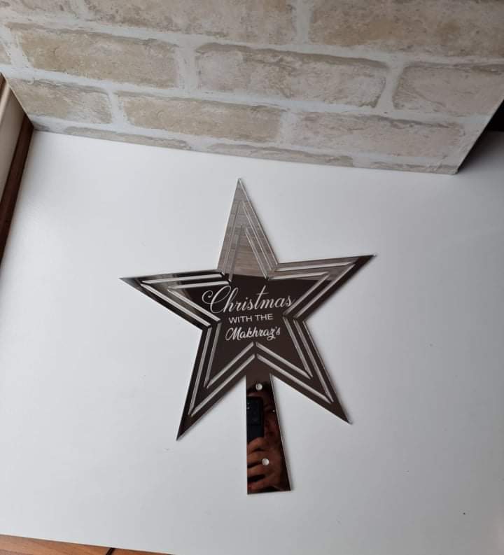 Custom Christmas Star