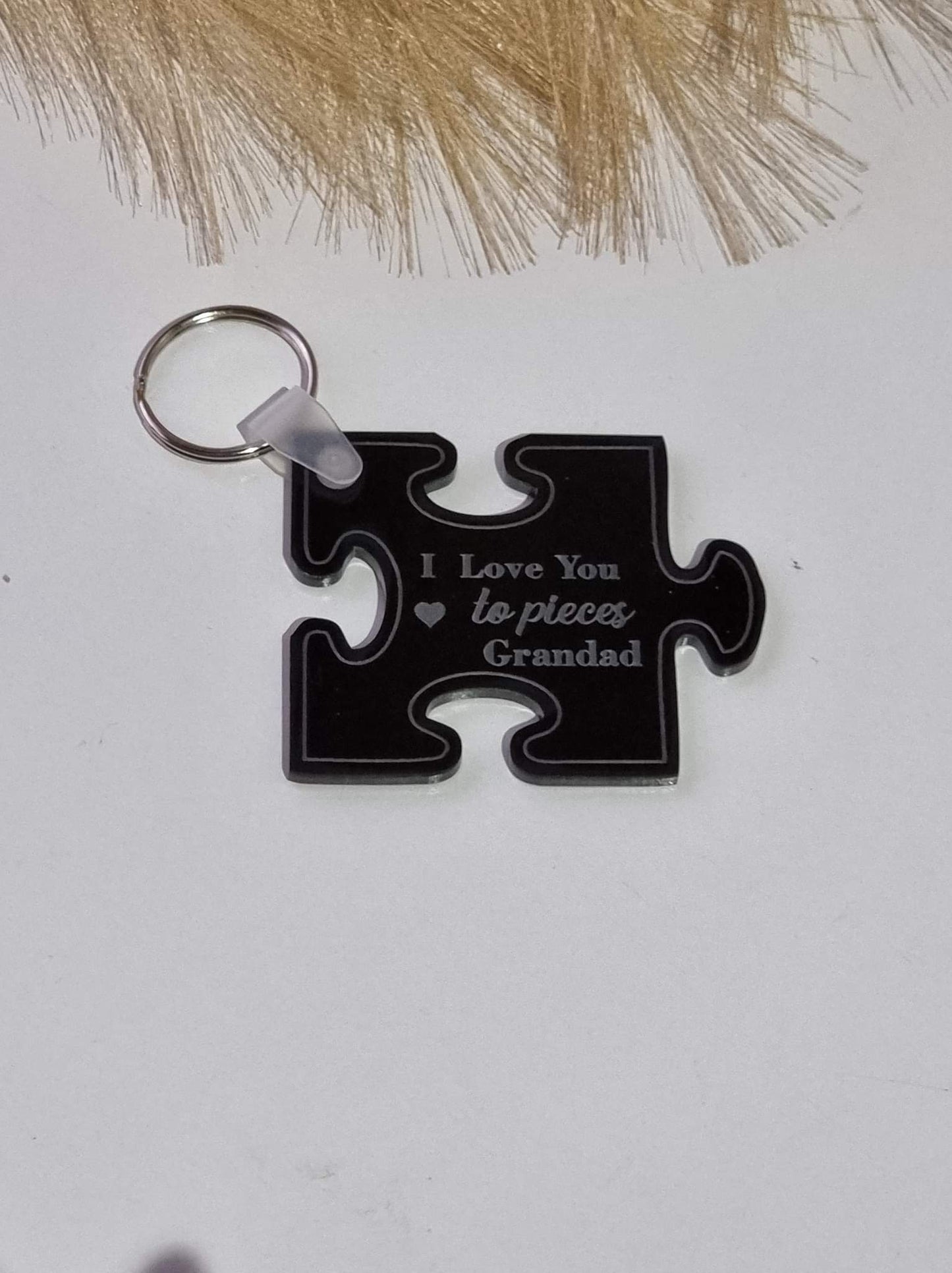 Puzzle Piece Keyring