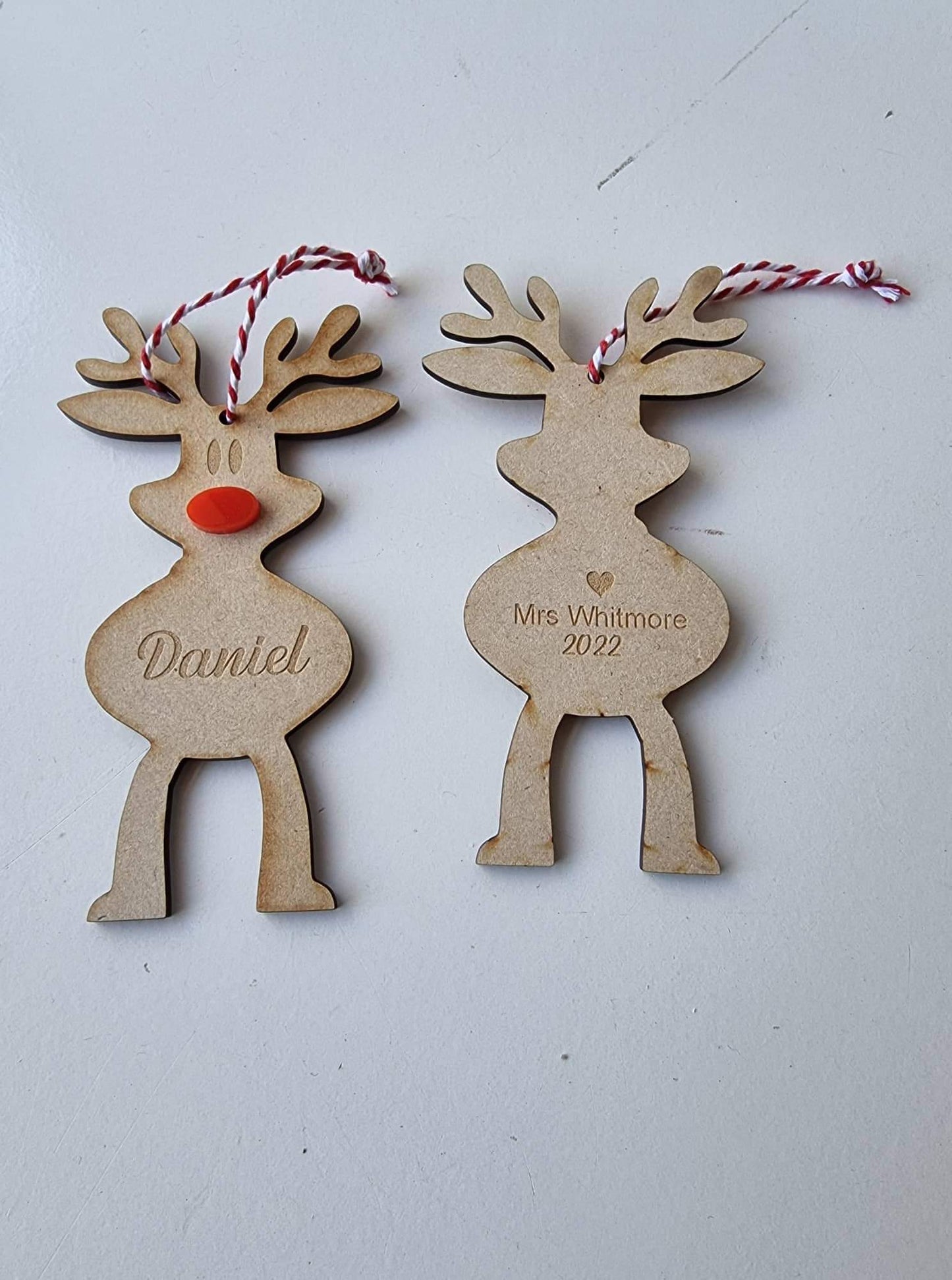 Reindeer Christmas Bauble