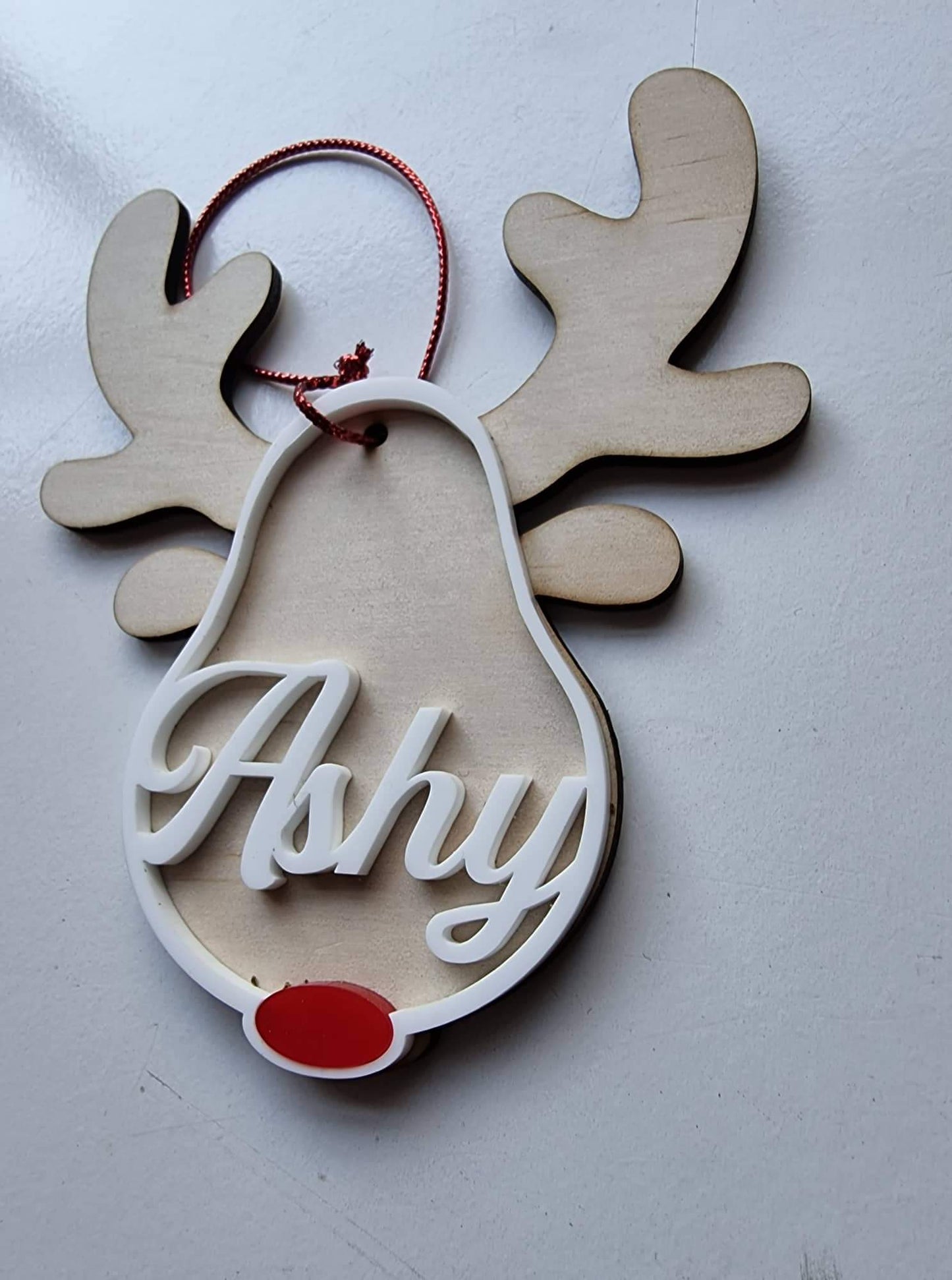Reindeer Christmas Bauble
