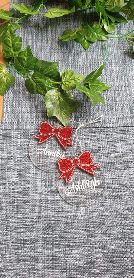 Custom Christmas Bauble