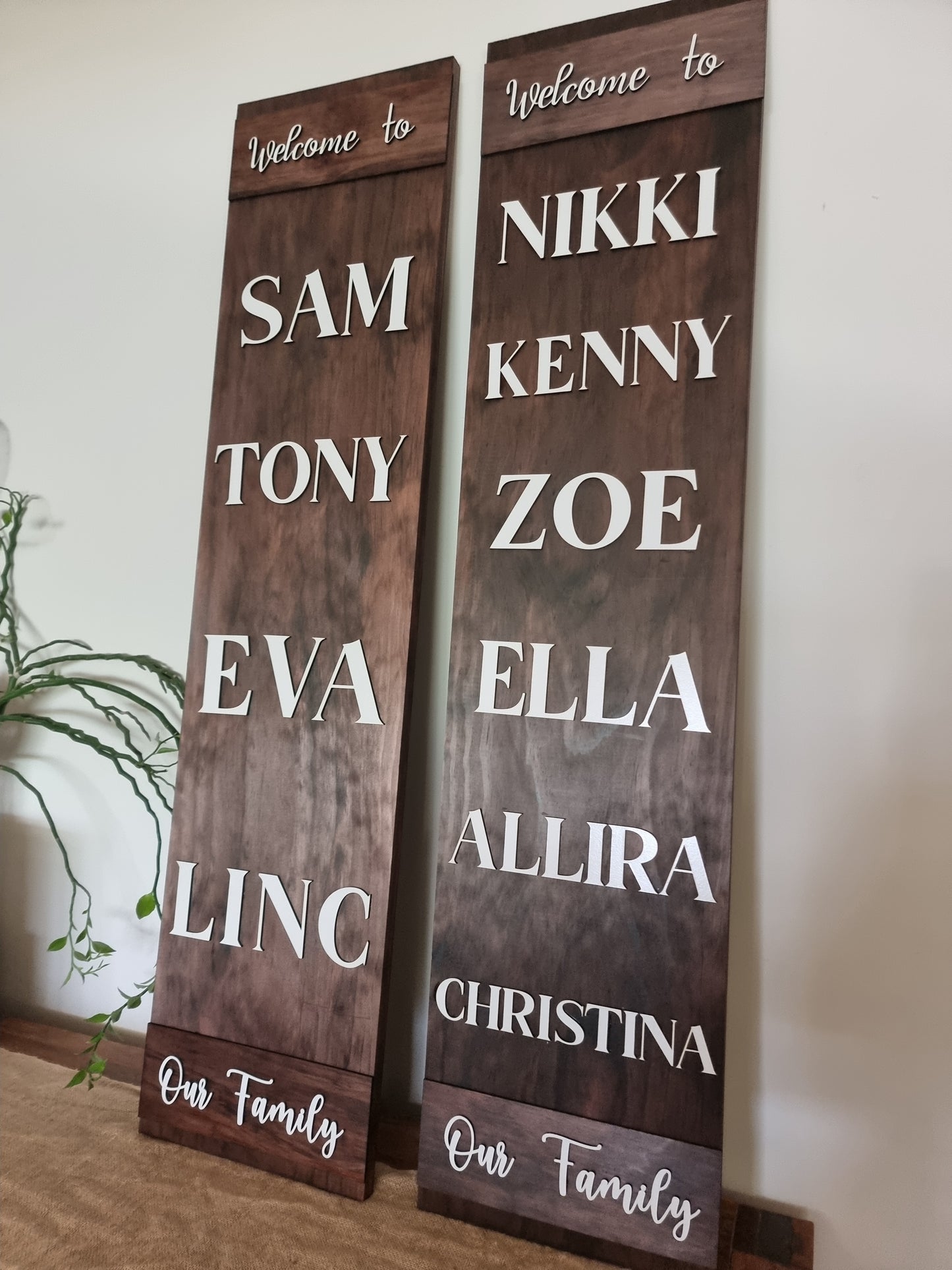 Wooden Planque Sign