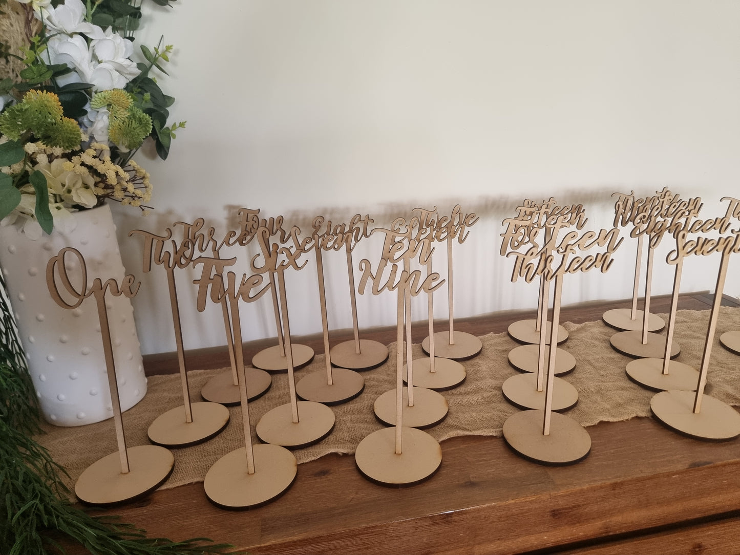 Free Standing Table Numbers