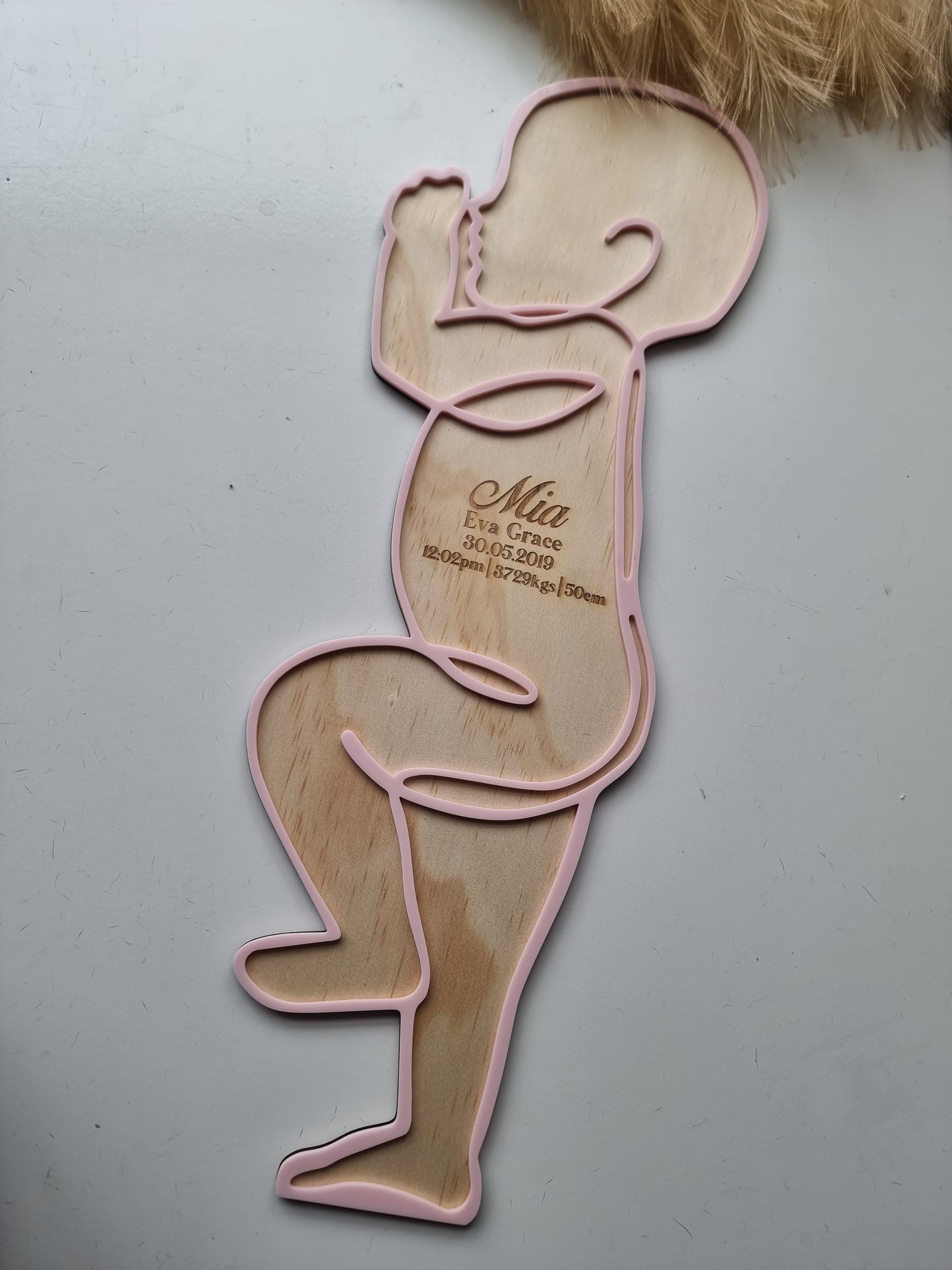 Baby Scale 1:1 Birth Plaques