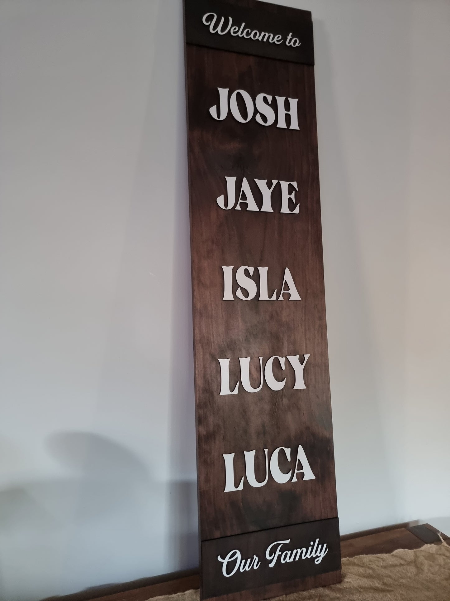 Wooden Planque Sign