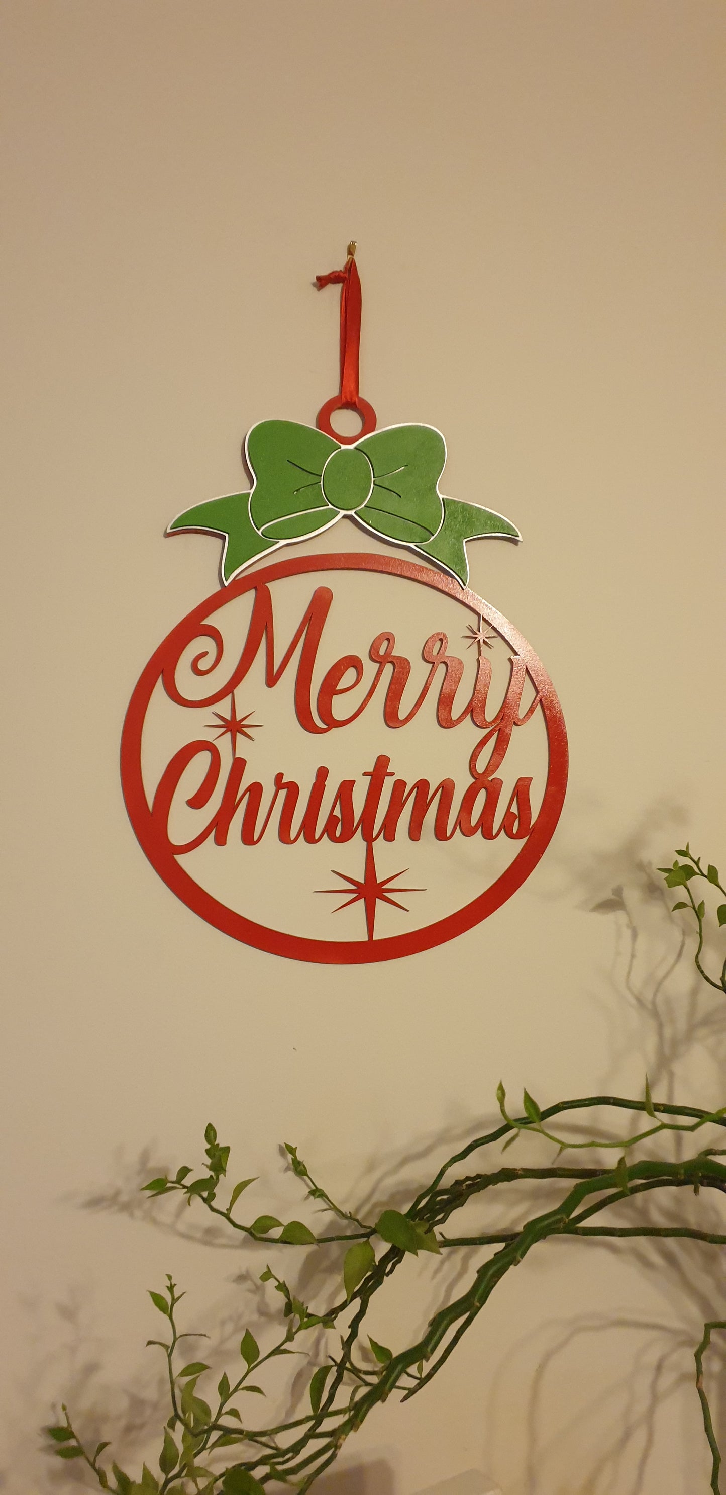 Merry Christmas Wreath