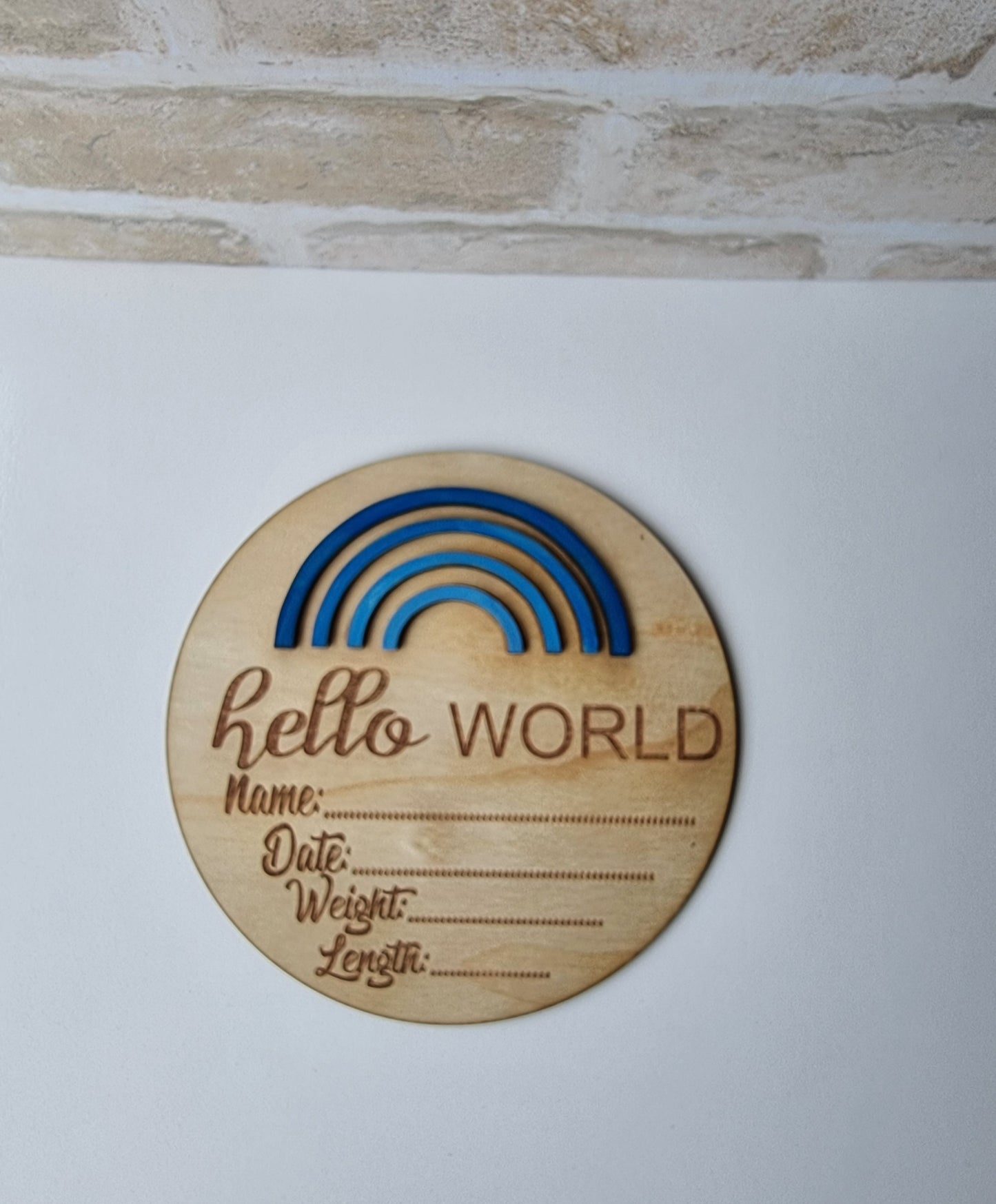 Hello World Disk – Cutting Edge Laser Design