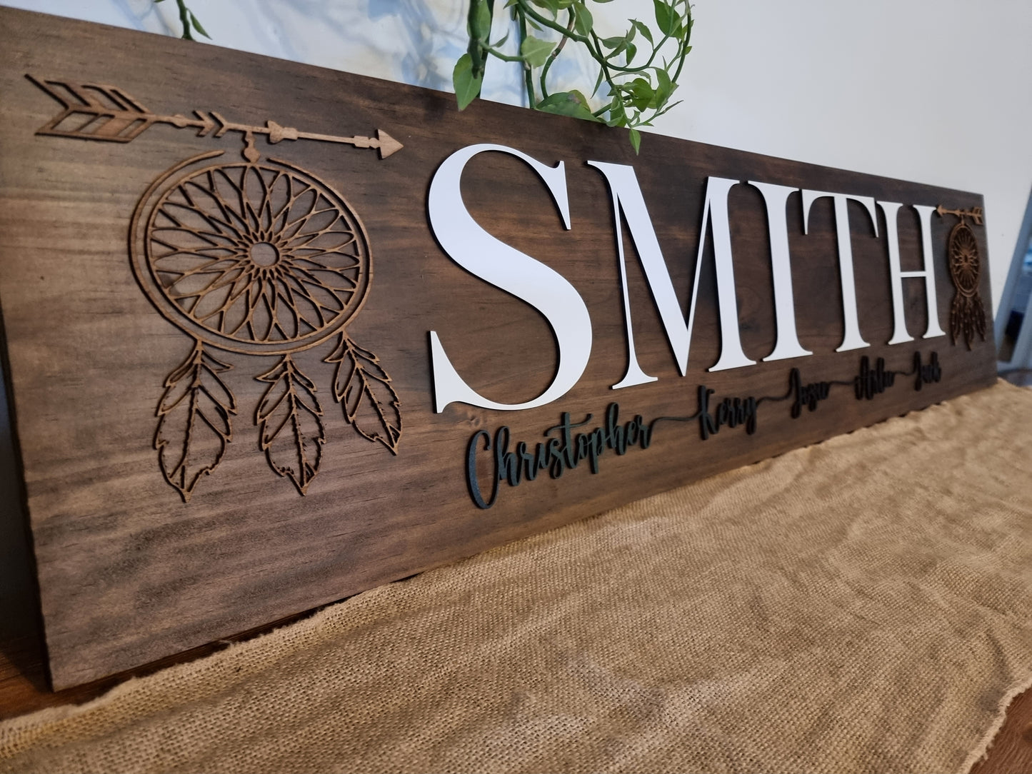 Wooden Planque Sign