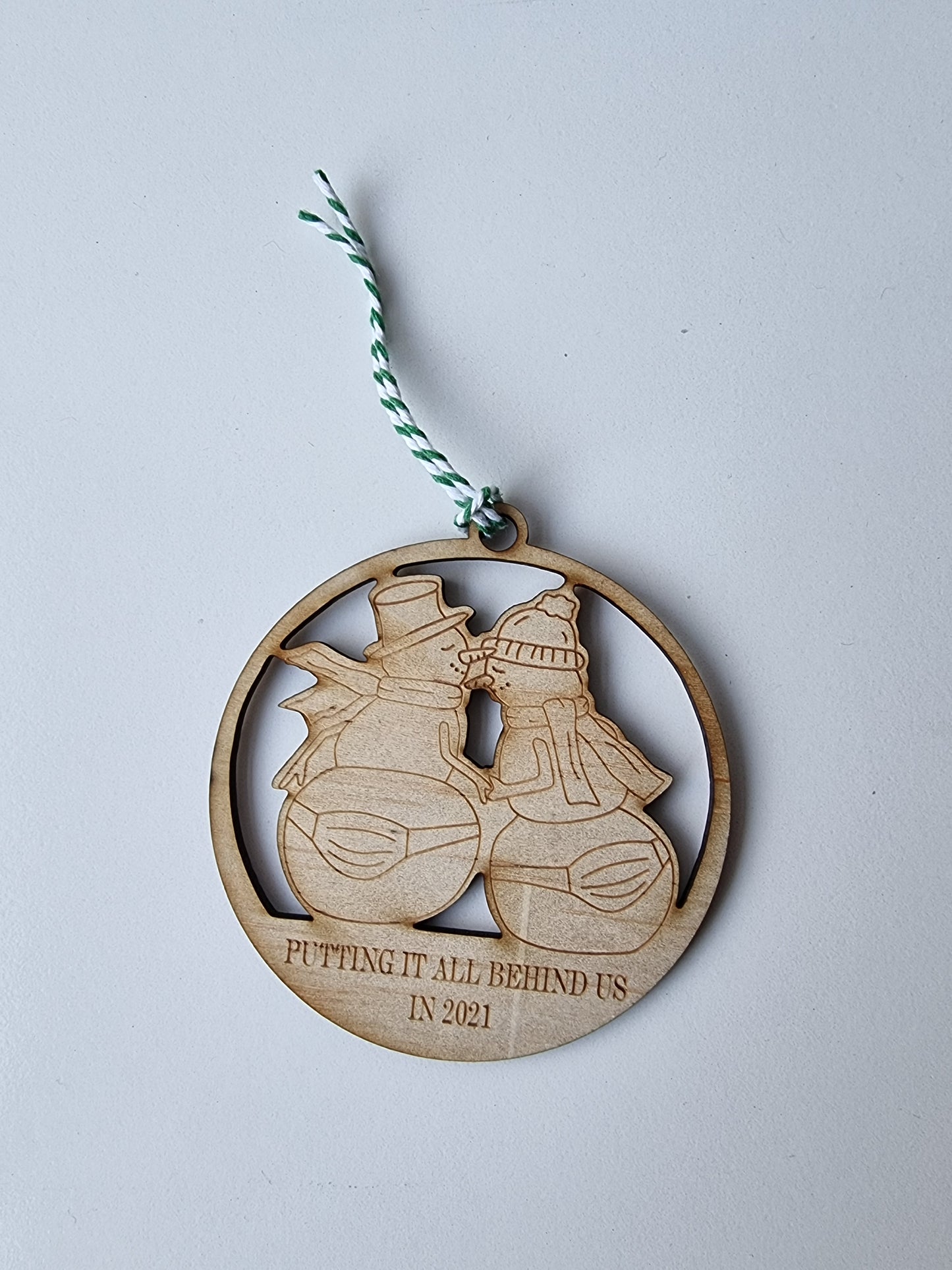 "Putting 2021 Behind Us" Christmas Bauble