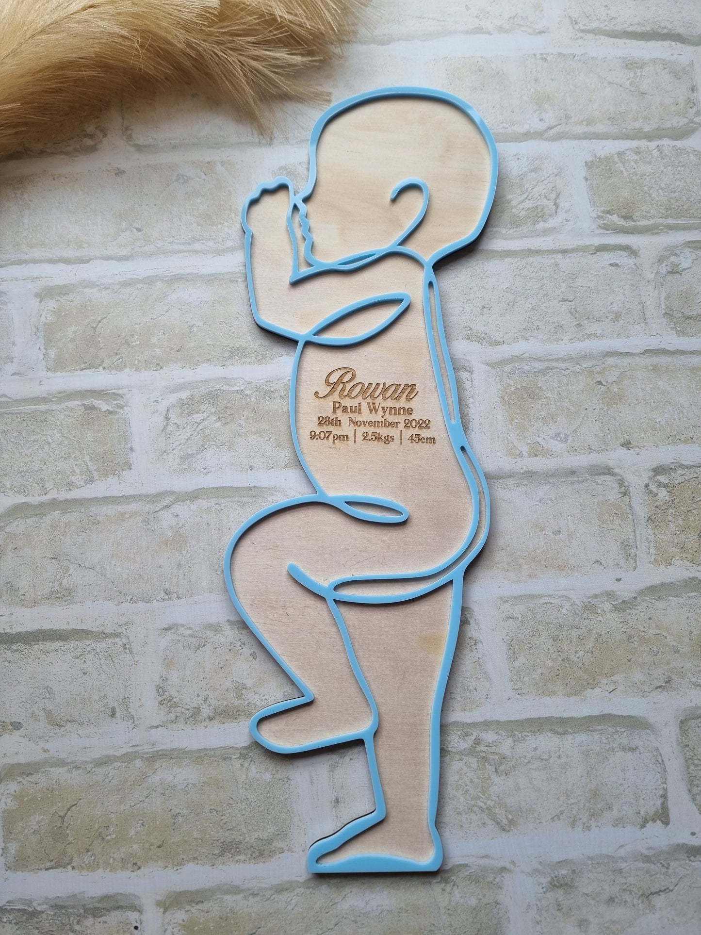 Baby Scale 1:1 Birth Plaques