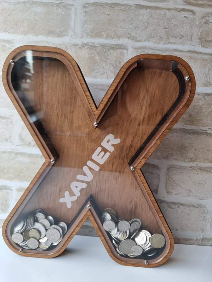 Letter Money Box