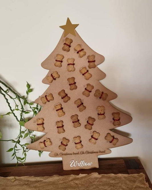Doggy Advent Calendar Custom Christmas tree