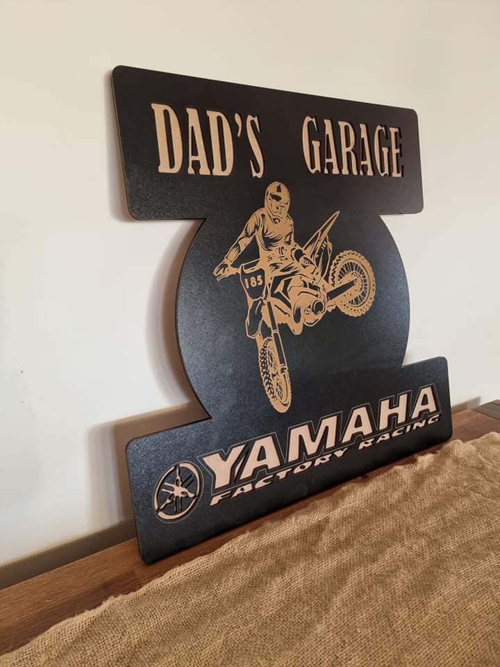 Yamaha Motorbike Sign