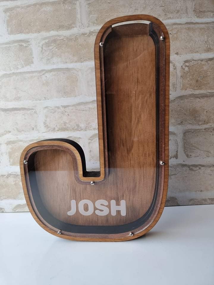 Letter Money Box