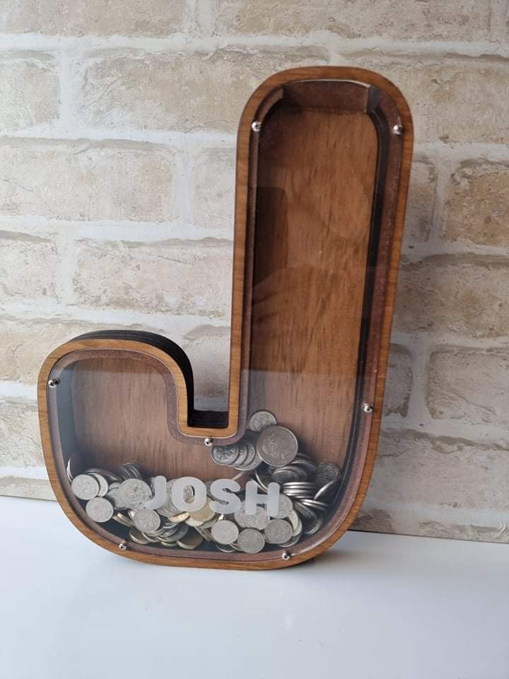 Letter Money Box