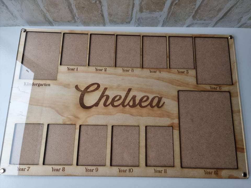 Personalised School Photo Frame