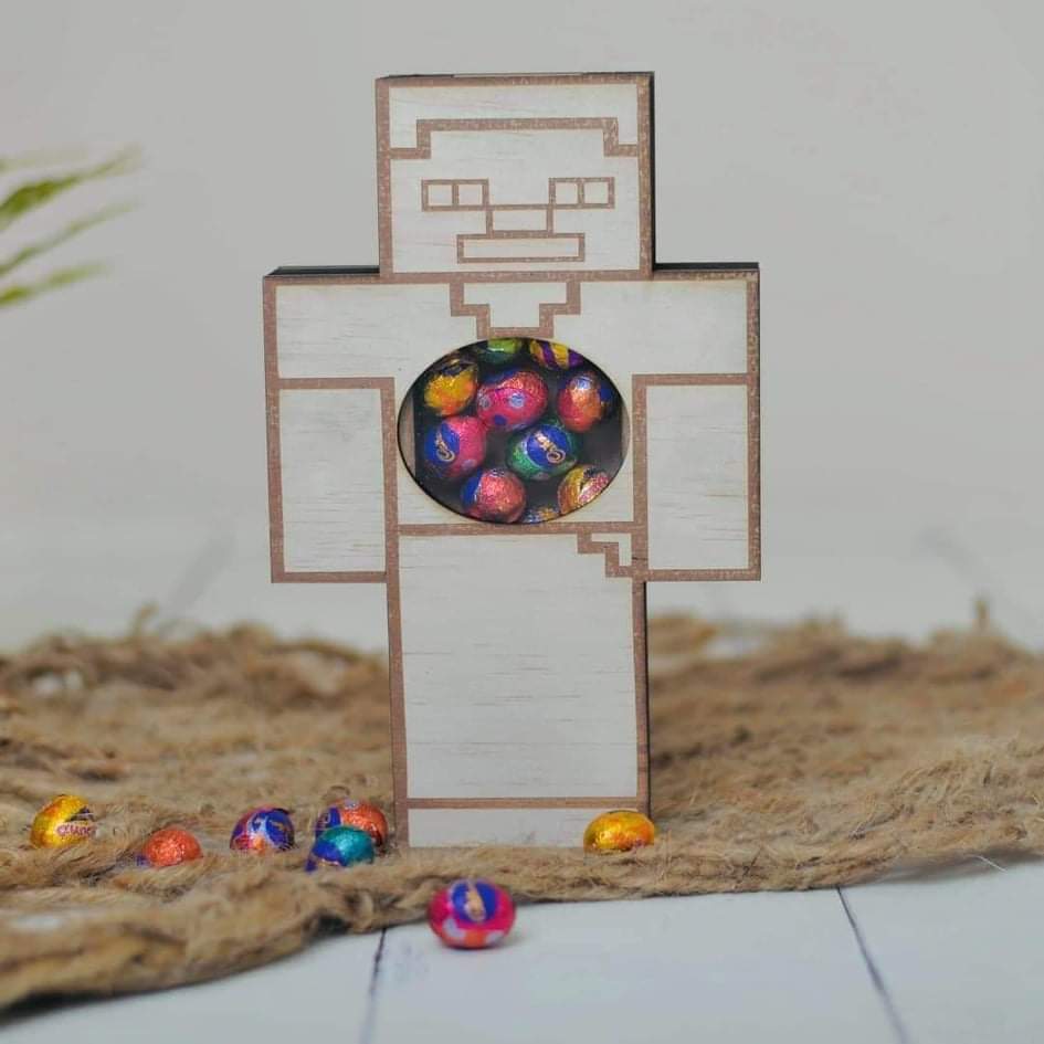 Minecraft Chocolate Box – Cutting Edge Laser Design