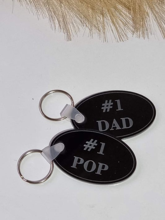 Oval Keyring