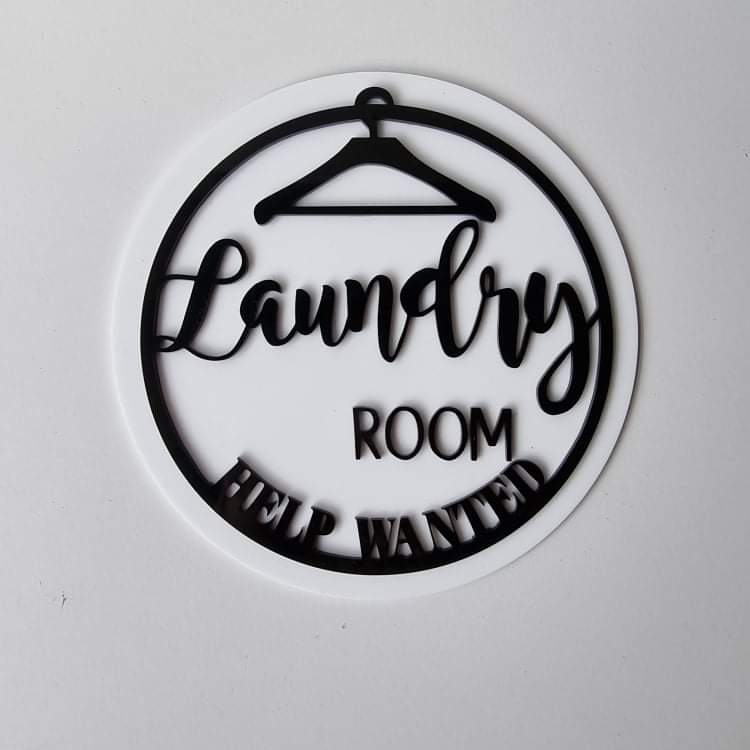 Laundry Sign