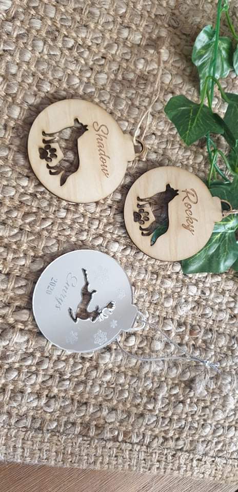 Animal Christmas Bauble