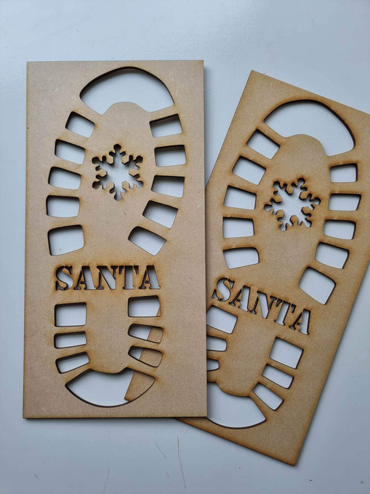 Santa Boot Stencil