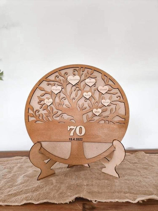 Family Tree Plaque