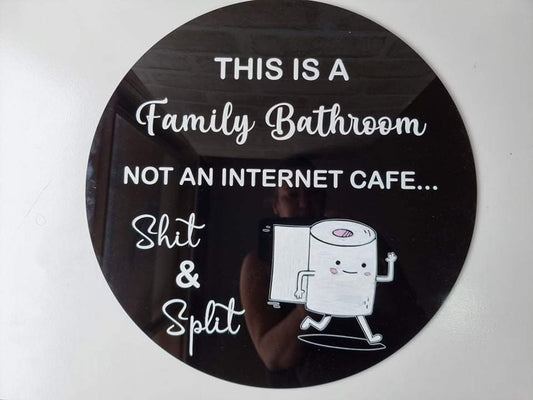 Bathroom/Toilet Sign