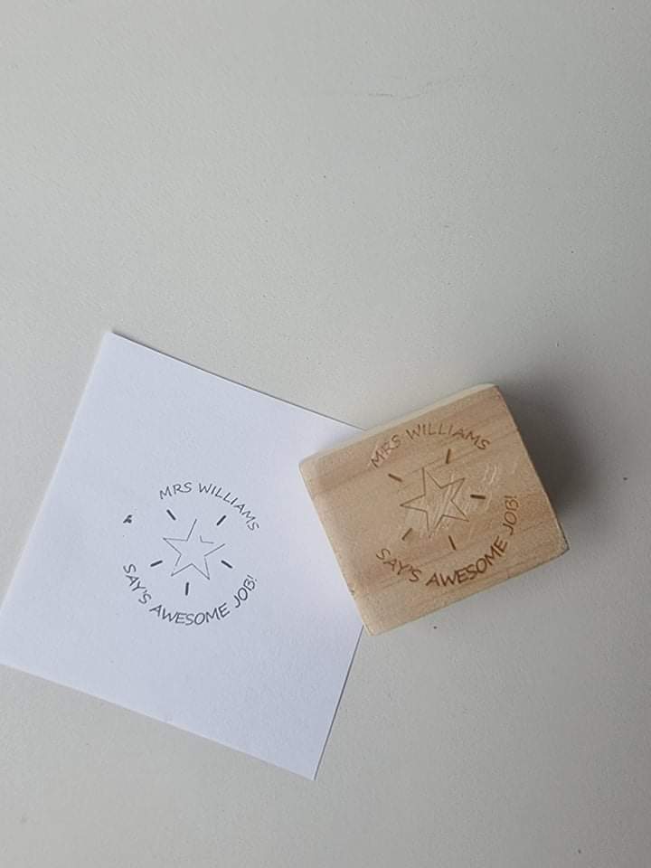 Personalised Teacher Stamps