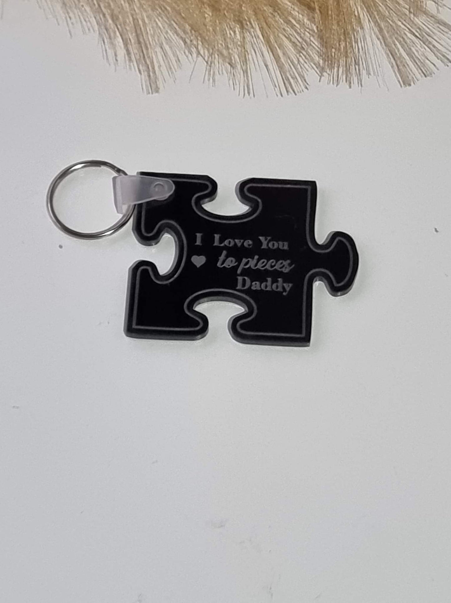 Puzzle Piece Keyring
