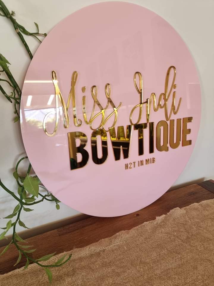 Acrylic Business Signage